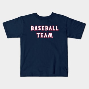 CLE Baseball Team - Navy 2 Kids T-Shirt